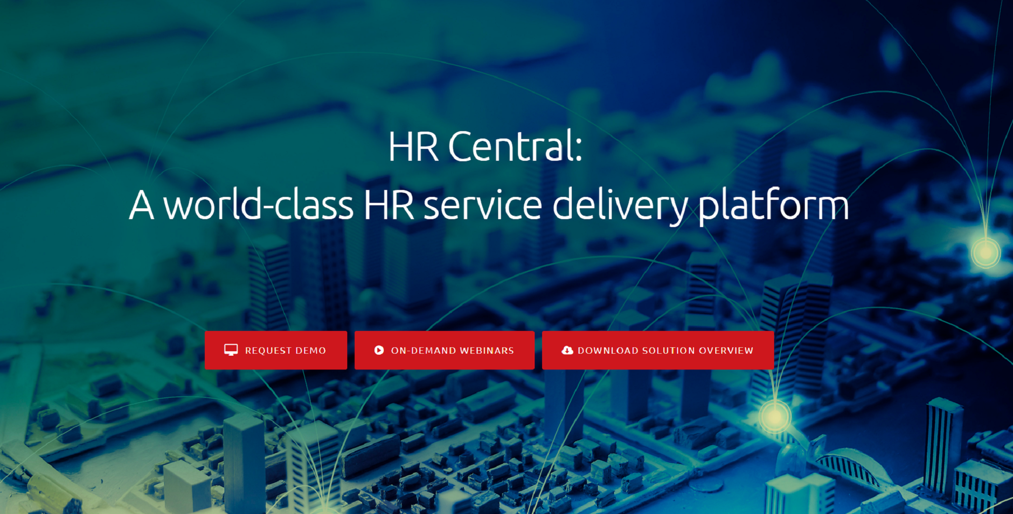 HR Central A worldclass HR service delivery platform